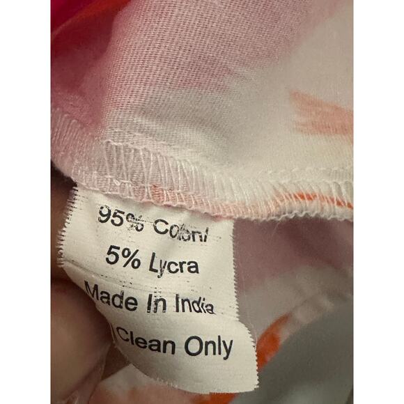 Sheridan French Embellished Short Sleeve Crew Neck Tiered Mini Dress Pink Small - Picture 6 of 9